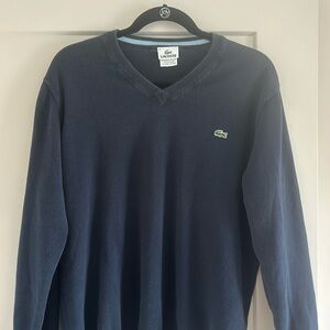 Lacoste v-neck sweater